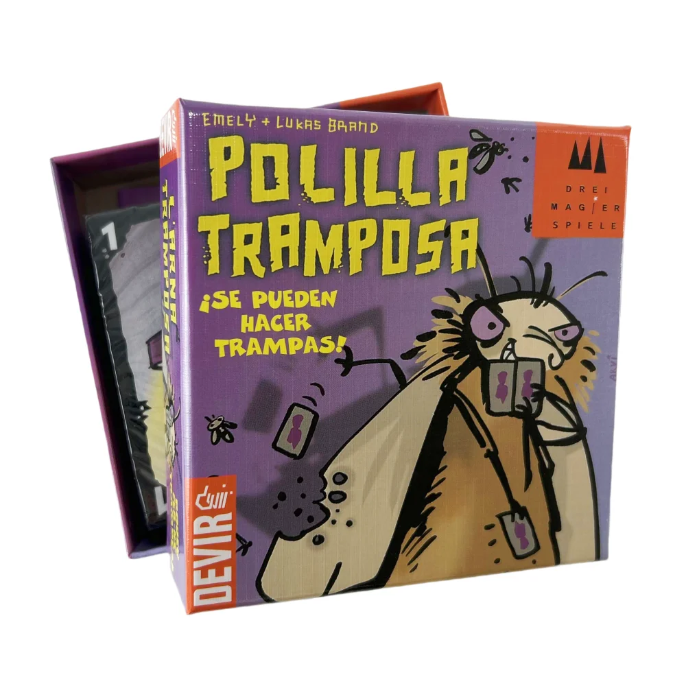 Mogel Motte Polilla Cards Gioco da tavolo Devir-game falena cheatpa/Royal Xiaoqiang Cheating Moth Cards