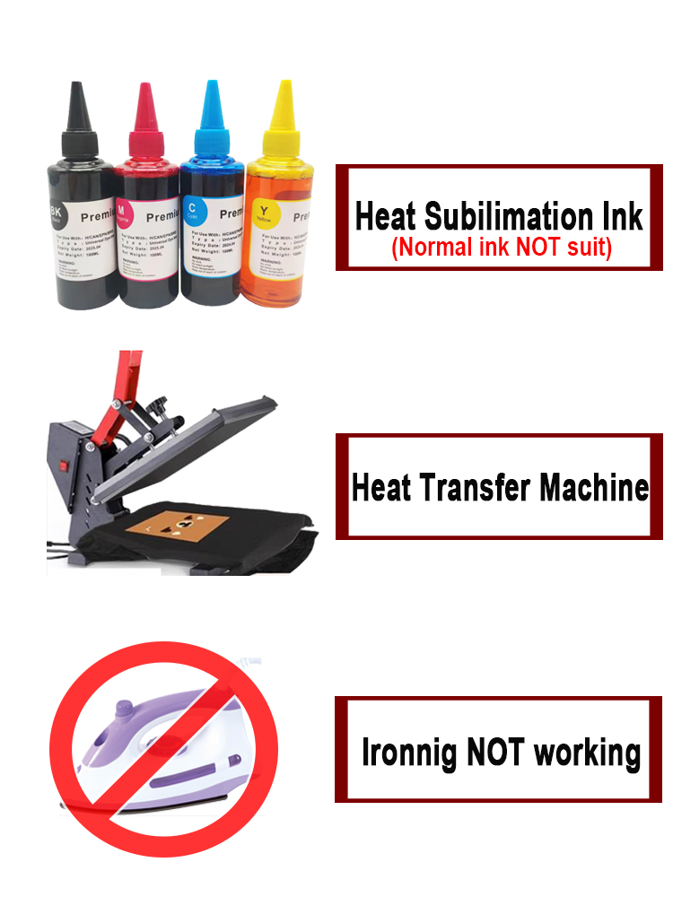 50sheets A3 A4 Heat Sublimation Transfer Paper By Inkjet Printer For Polyster T-shirt Fabric Clothes Mugs Glasses Cutting Mat