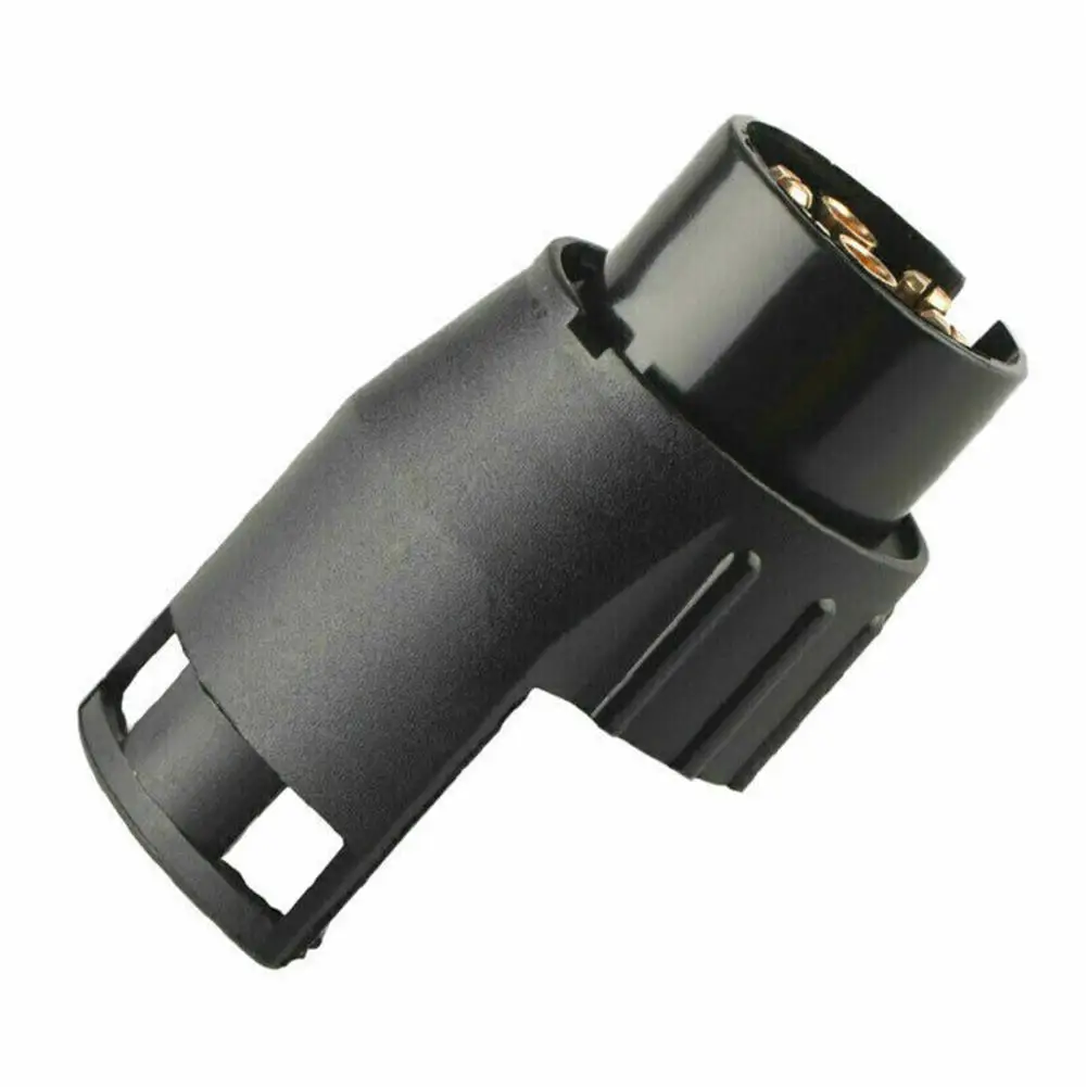 7 pinos a 13 pinos reboque caravana barra de reboque reboque adaptador tomada elétrica conversor 12v conector elétrico adaptador carro caminhão