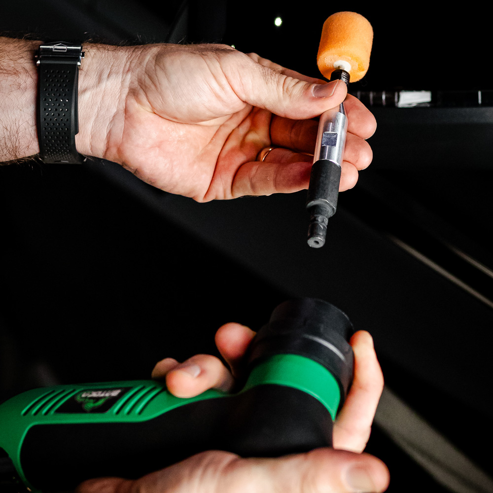 BATOCA S5 Cordless Mini Car Polisher 12V Micro Wireless Scratches Killer Car Polishing Machine Kit For Polishing Sanding