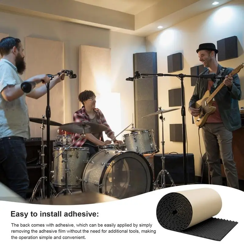 Almohadilla de aislamiento acústico para coche, estera de aislamiento térmico automático, barrera de insonorización impermeable, accesorios interiores, 200x50x2cm