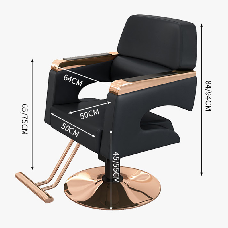 Silla de peluquero moderna de lujo, taburete de esteticista, silla de salón profesional, Taburete ergonómico giratorio, muebles de salón
