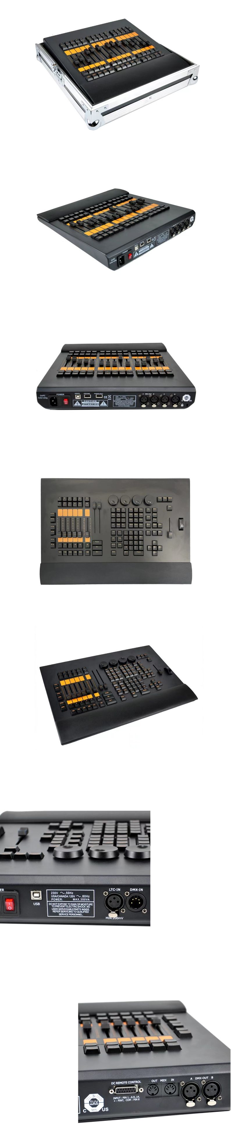 Console de asa de comando MA 2 para controlador de luz de palco led console de iluminação dj controlador de mixer dj