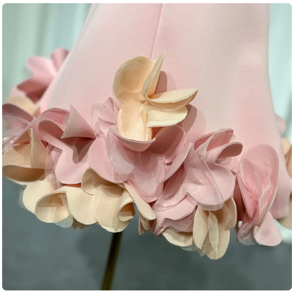 ใหม่ชุดสาวดอกไม้สีขาว Elegant Baptismal Ball เด็กทารกเสื้อผ้าสําหรับงานแต่งงานวันเกิด Holiday Party Tailor-Made ชุด