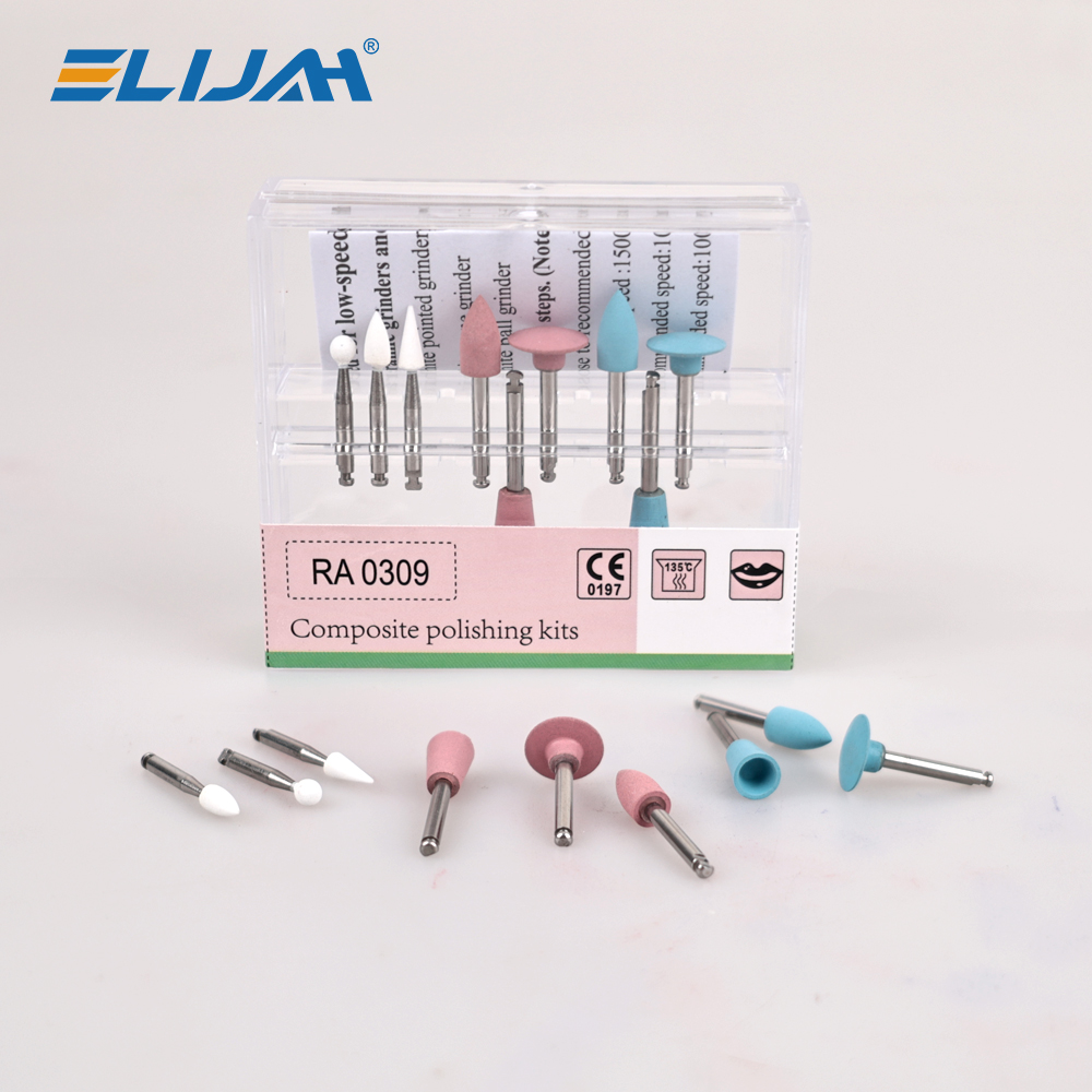 RA0309 Zestawy do polerowania kompozytu dentystycznego Denspay Zestaw do polerowania żywicy dentystycznej do kąta końcówki o niskiej prędkości