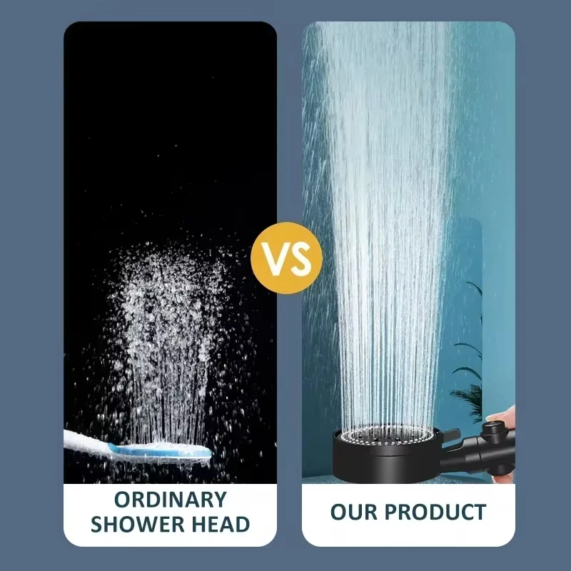 Xiaomi Hangable Shower Head 5 Modes Water Saving Adjustable High Pressure Showerhead Handheld Spray Bathroom Accessories New