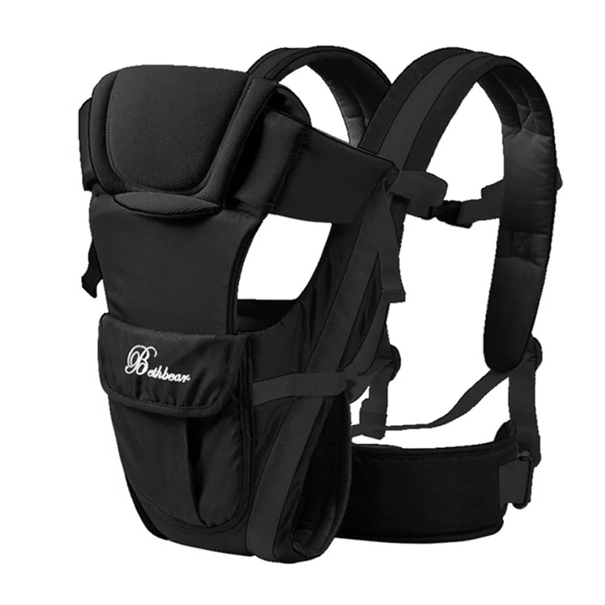 Portabebés, portabebés ergonómico 4 en 1, portabebés fácil ajustable para recién nacidos y niños pequeños