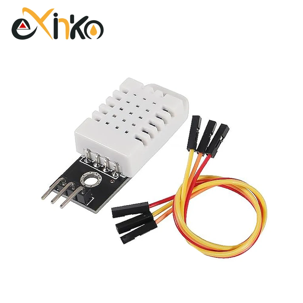 1-10pcs Digital Temperature and Humidity Sensor DHT22 AM2302 Module+PCB with Cable For Arduino