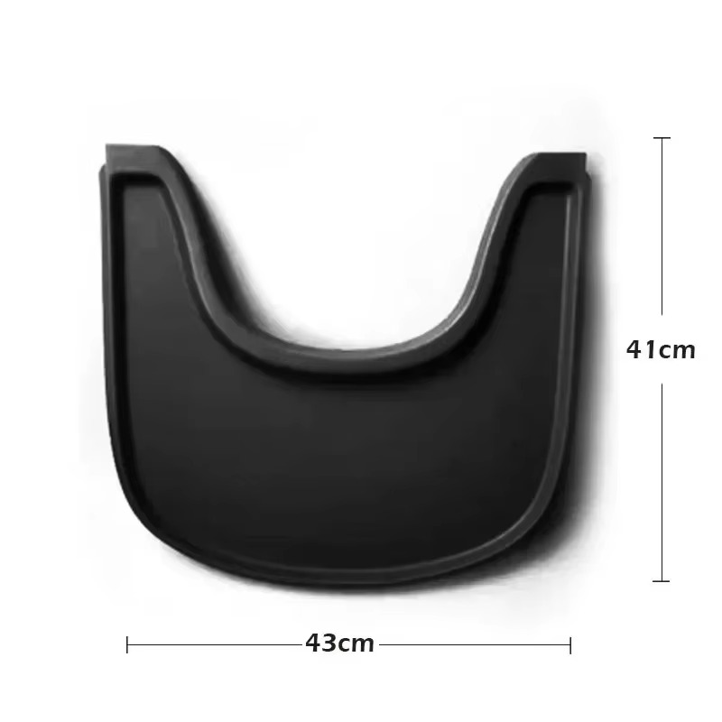 Para cadeira de crescimento placa de jantar bebês cadeira de jantar placa de mesa de jantar abs bandeja de cadeira alta crianças acessórios