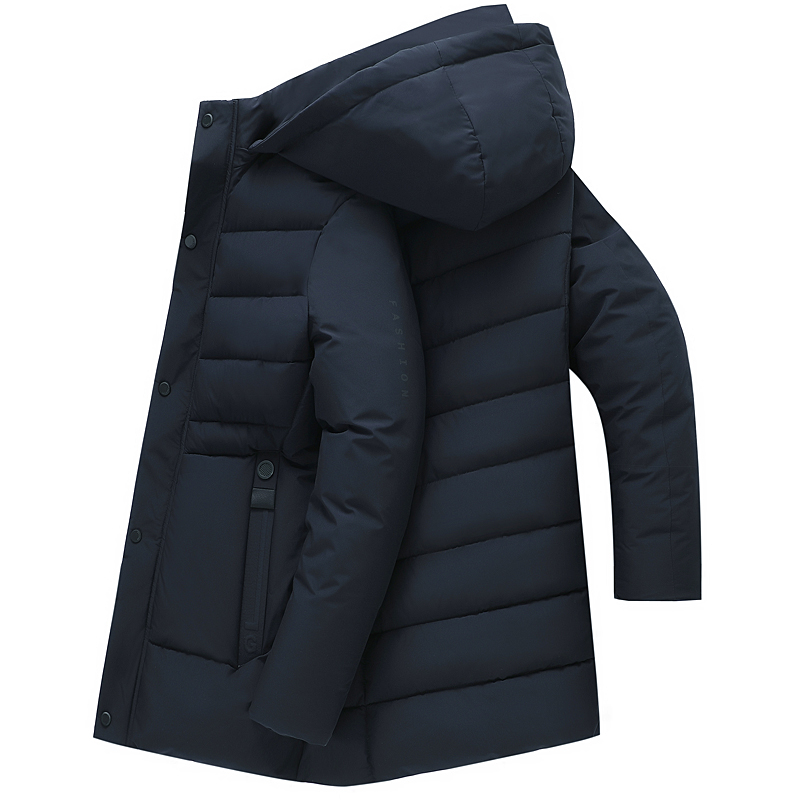 Neue Mode Fleece Mit Kapuze Winter Mantel Männer Dicke Warme Herren Winter Jacke Winddicht Geschenk Für Vater Ehemann Parka Winddicht Parkas