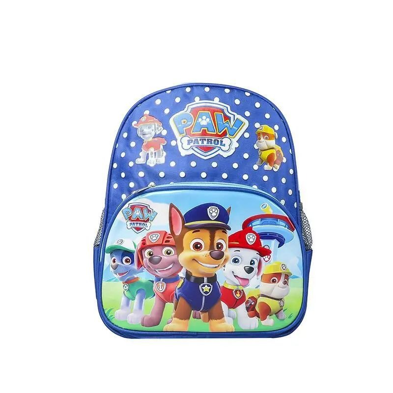 Paw Patrol Kids Peripheral Backpack, Kawaii Puppy Print School Backpack, Cute Bag