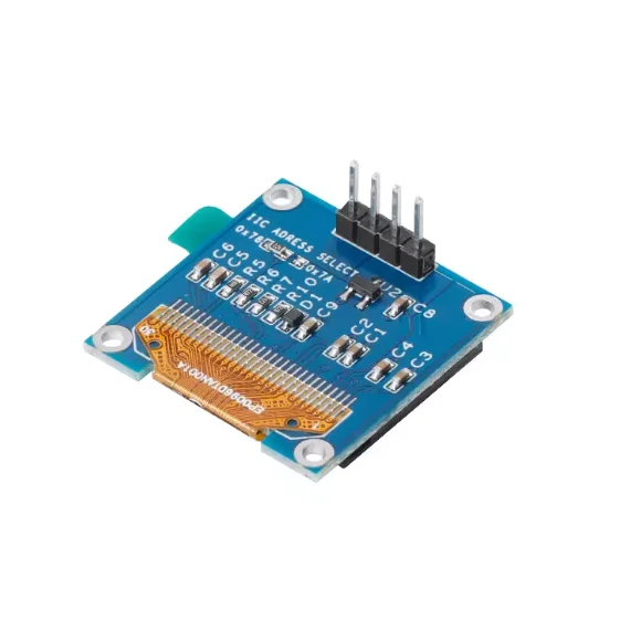 0,96 OLED IIC Серийный белый дисплей модуль 128X64 I2C SSD1306 12864 плата с ЖК-экраном GND VCC SCL SDA 0,96 для Arduino черный