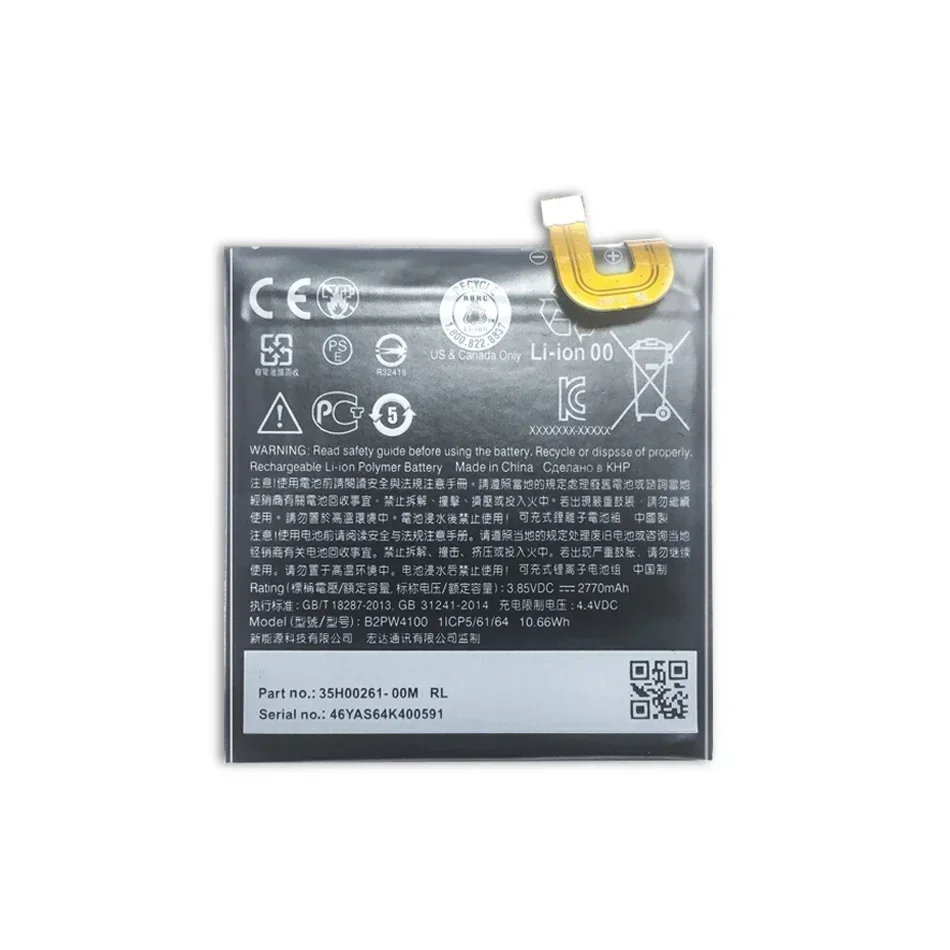 Google Pixel 1,pw4100用の交換用バッテリー,2770mAh