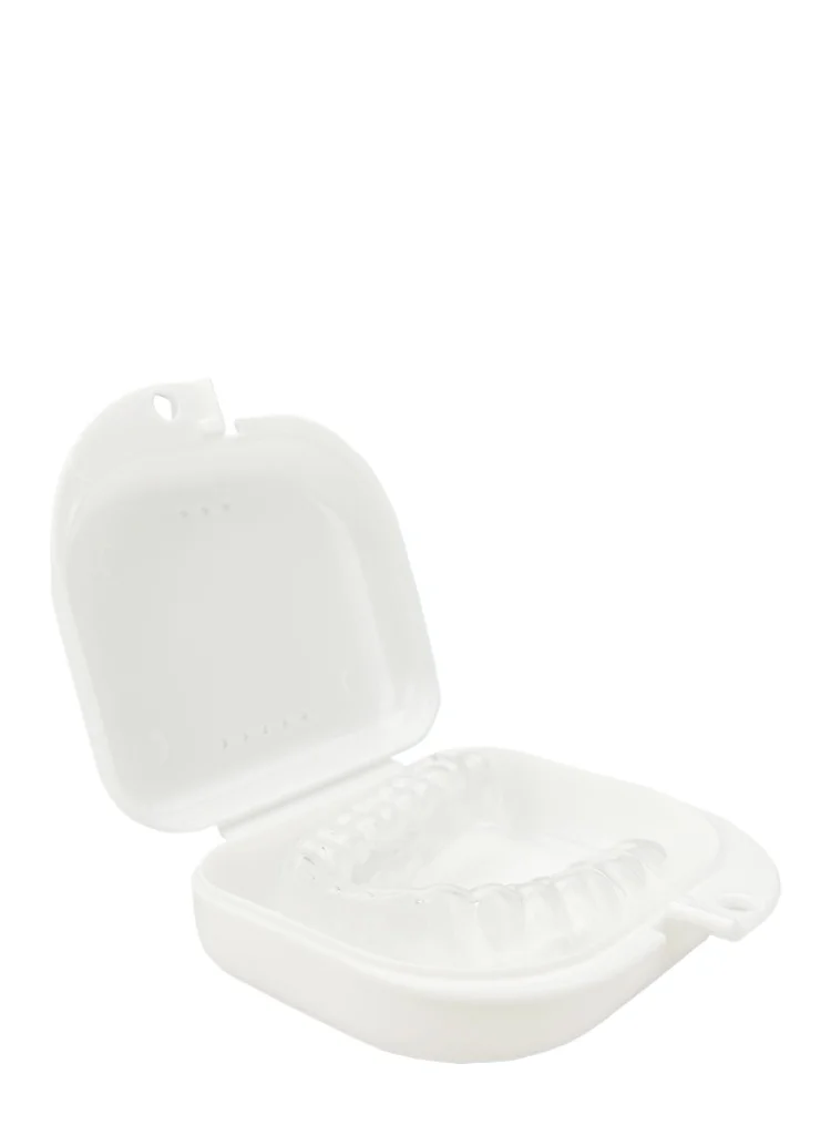 Breathable Antiskid Portable Retainer Storage Box for Invisible Braces Orthotics Travel Case Denture Box Denture Storage Tool
