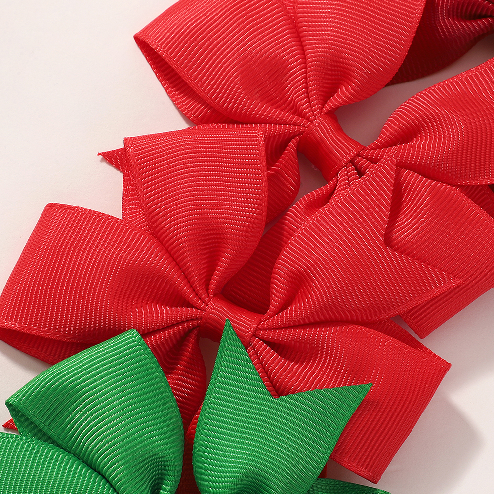 40 szt. Losowe Kolory Kokardki Spinki do Włosów Zestawy Proste Świąteczne Spinki do Włosów Akcesoria do Włosów dla Dziewczynek