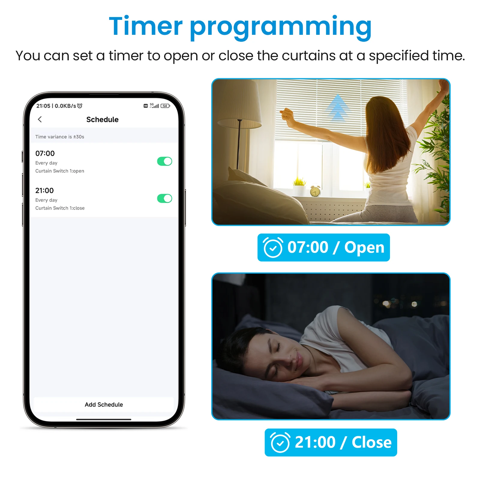 LoraTap persianas enrollables interruptor de cortina para Motor de Windows aplicación Tuya Smart Life Control remoto porcentaje Google Home Alexa