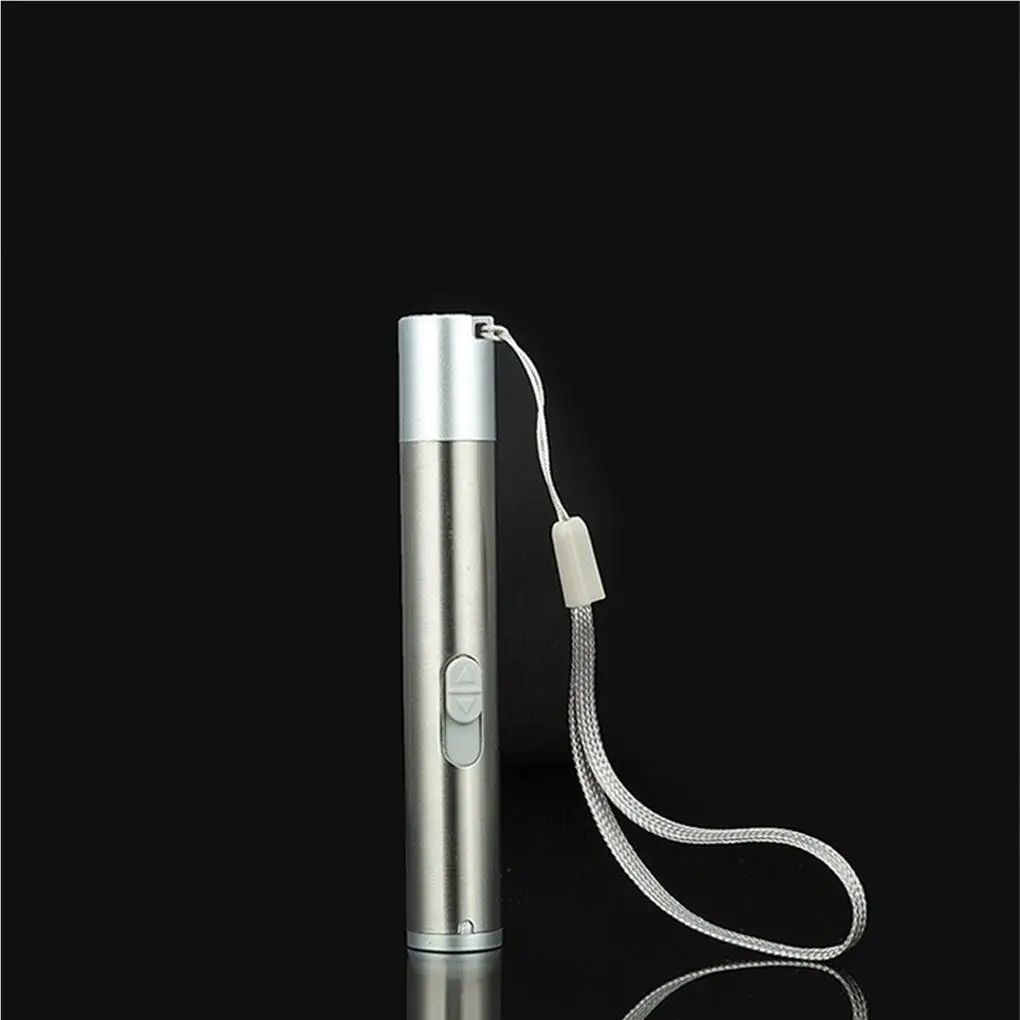 Puntero con carga USB, linterna recargable 3 en 1, infrarrojo, multifunción, iluminación UV para enseñanza, regalos, entrenamiento de mascotas