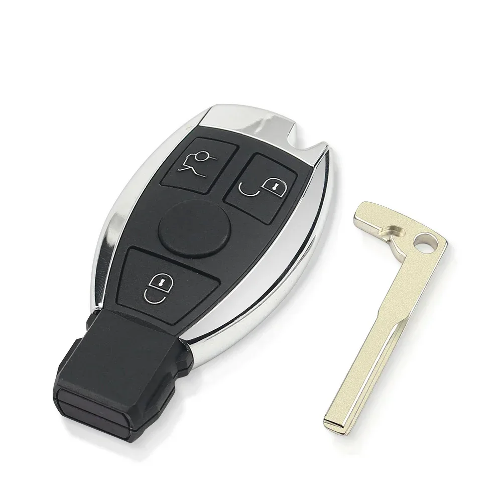 KEYYOU 1 шт. умный дистанционный автомобильный ключ для Mercedes Benz A B S E Class с поддержкой BGA и чипа NEC, брелок 315 МГц 433,92 МГц, 2/3 кнопки, ключ