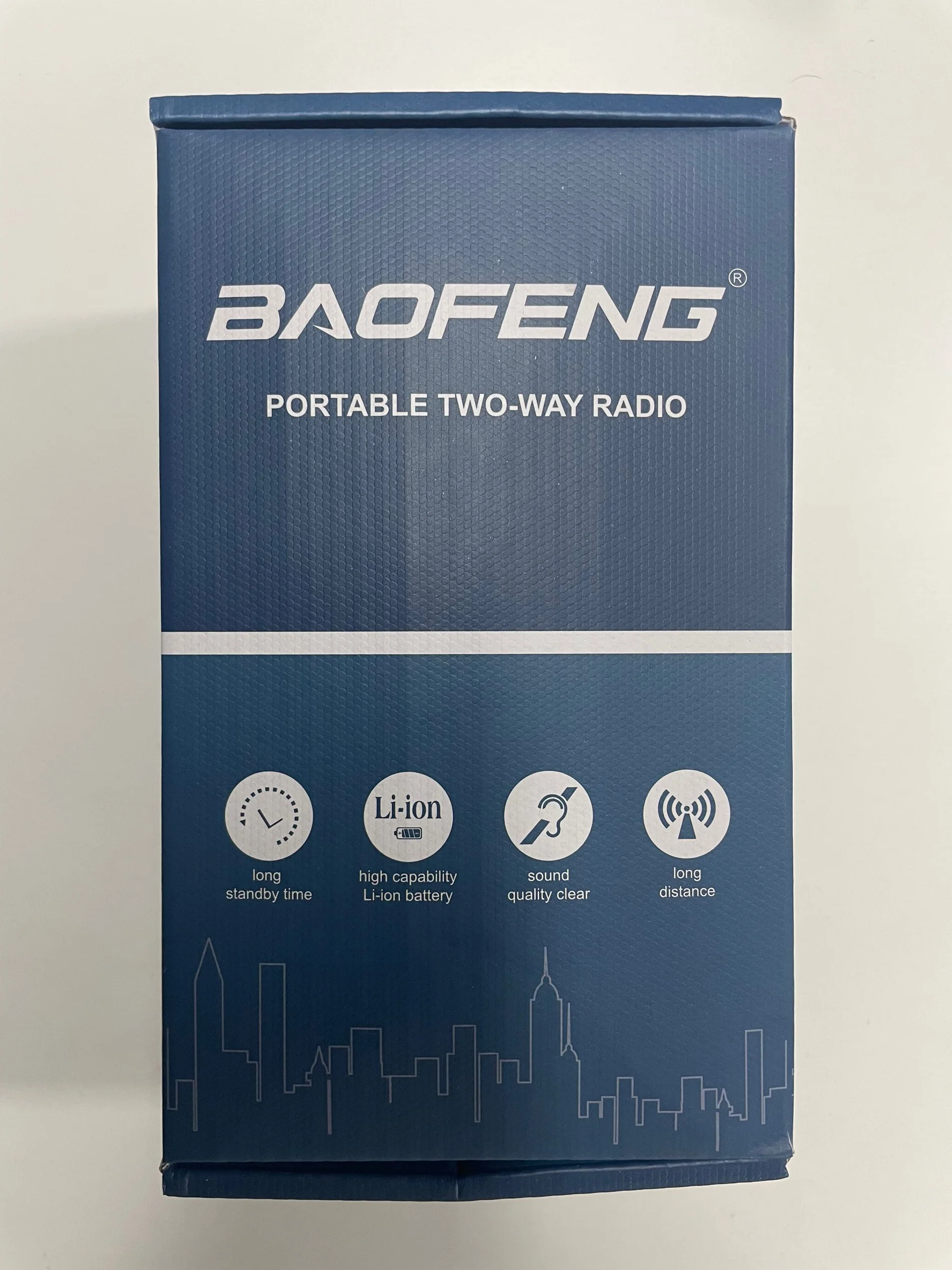 6 Stück BAOFENG BF-1909 Walkie Talkie UHF Long Range Portable Two Way VOX 16 Kanäle Typ-C 3800 mAh
