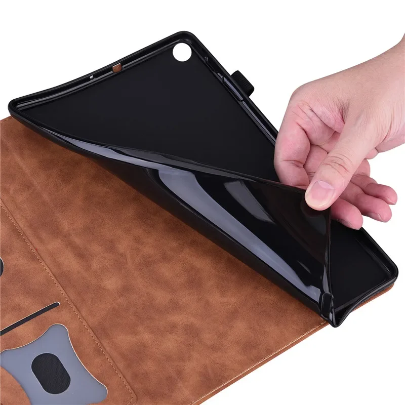 Para Samsung Galaxy Tab A9 Plus Funda de 11 pulgadas Cartera de cuero de lujo Tablet Funda para Galaxy Tab A9 8,7 A9 Plus Funda SM X210 X215
