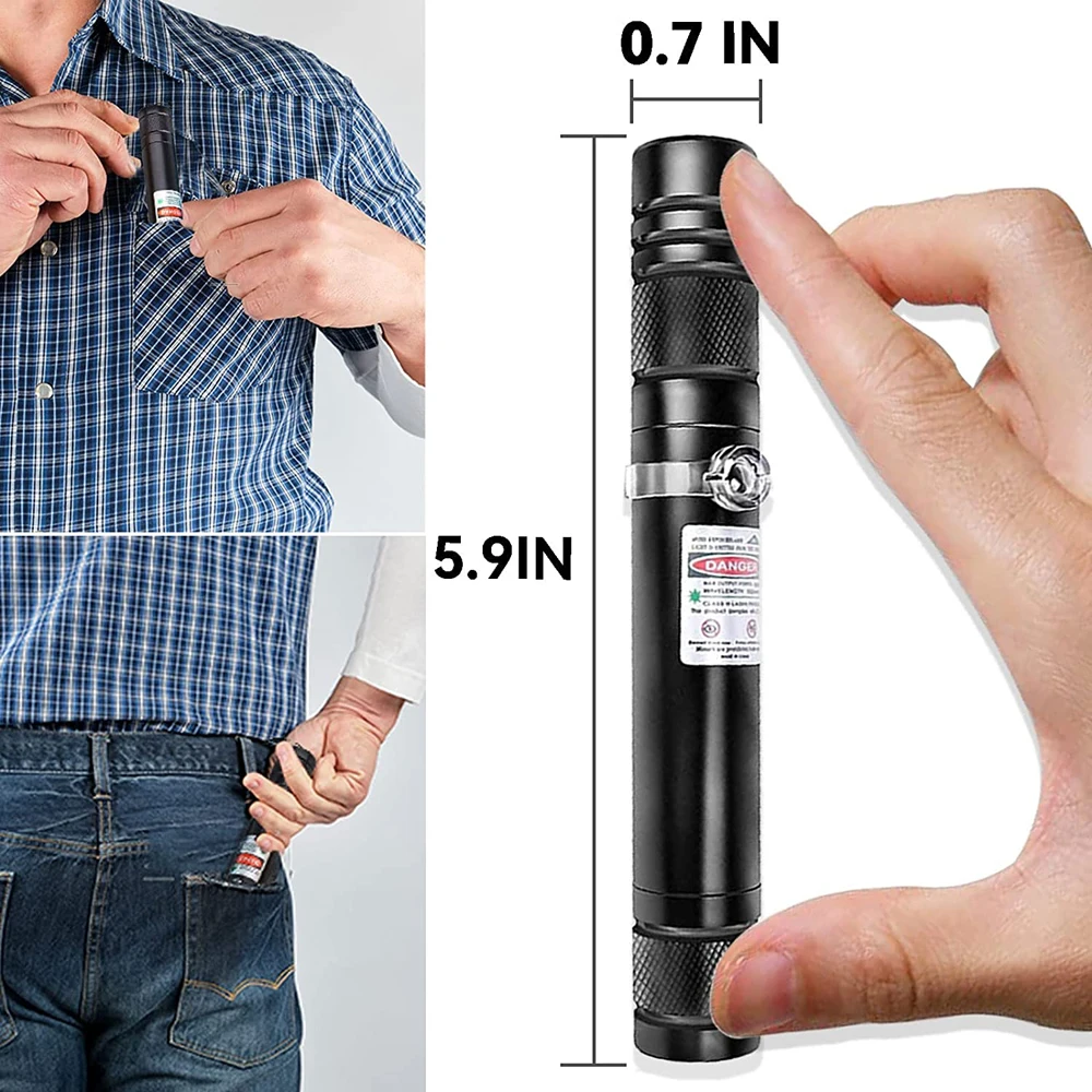 Mini 2 in1Cat Keychain Fun Pointer With battery Light Portable Laser pointer LED Training Torch Pet Cat Tickle Toy Flashlight