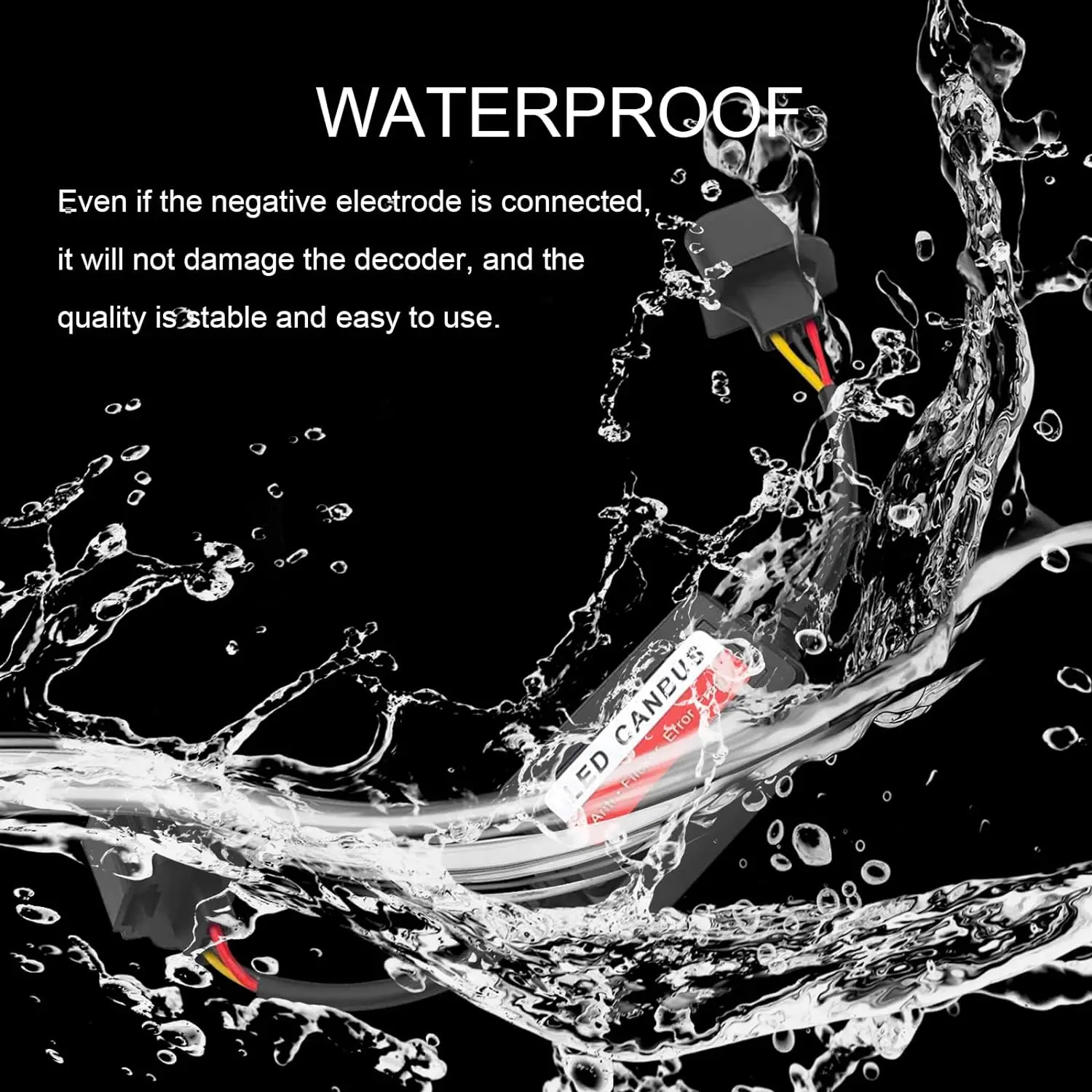 NIEUWE LED-lichtdecoder, krachtige LED-lichtdecoder driveradapter, foutcode annuleren auto-accessoires H4 H7 H1 H11 9006 9007