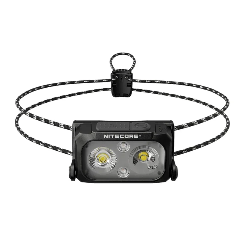 NITECORE NU25 MTC UL Linterna frontal recargable USB-C de doble haz 400 lúmenes Color de haz Luz blanca, luz roja Batería incorporada de 650 mAh