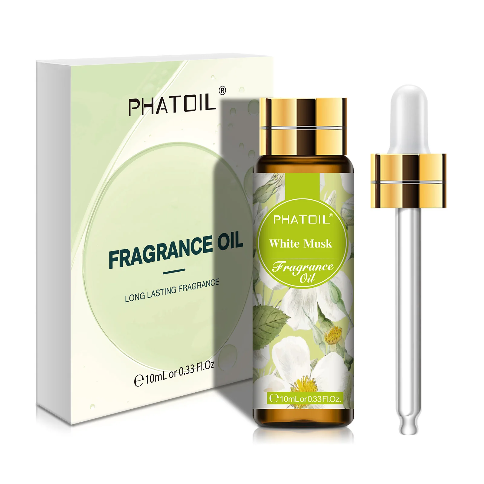 PHATOIL 10ml น้ํามันหอมระเหยสําหรับผู้หญิงสตรอเบอร์รี่พีช Angel Sea Breeze Coconut & Vanilla Bubble Gum น้ํามันหอมระเหย