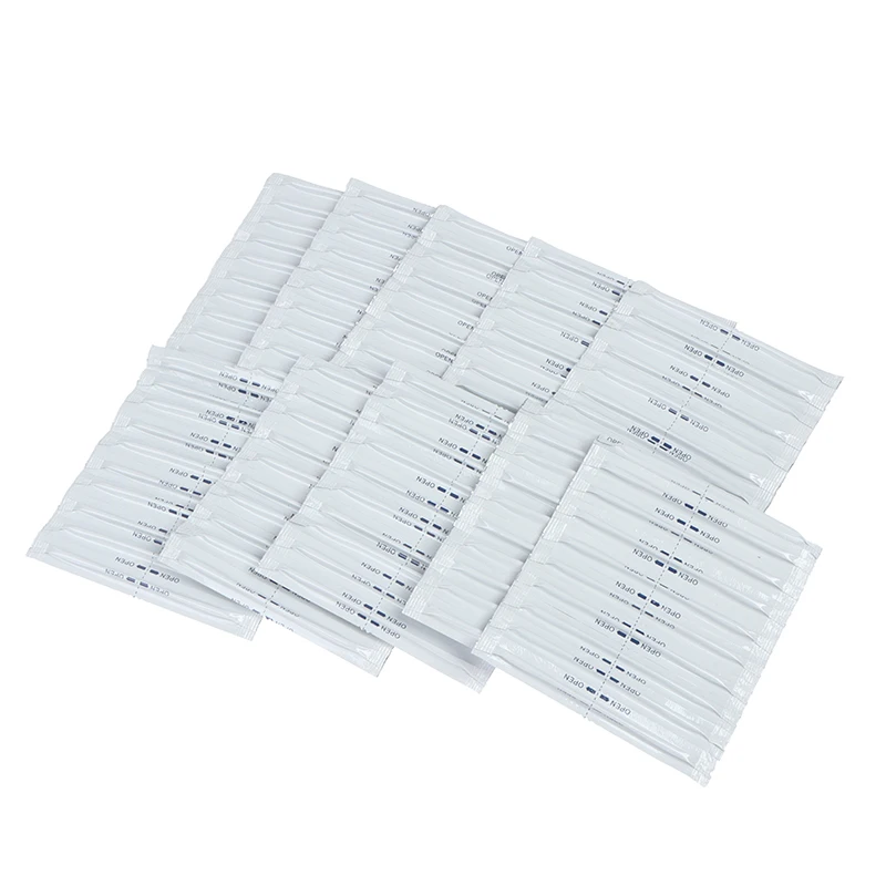 100 Uds hisopos de algodón con Alcohol húmedo palo de limpieza de doble cabezal para IQOS 2,4 PLUS LTN