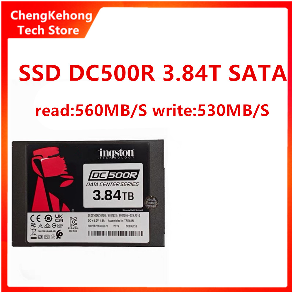 New For Kingston DC600M DC500R 1.92T 3.84T 7.68T 2.5-inch SATA3 Enterprise SSD Server Solid State Drive Original