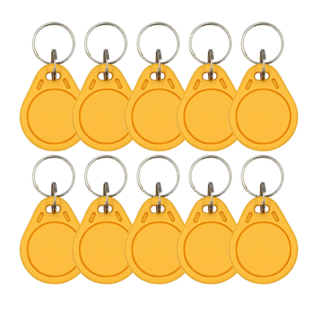 10pcs/lot UID KeyFob 13.56MHz Block 0 Sector Writable IC Card Clone Changeable Smart Keyfob Key Tag 1K S50 RFID Access Control