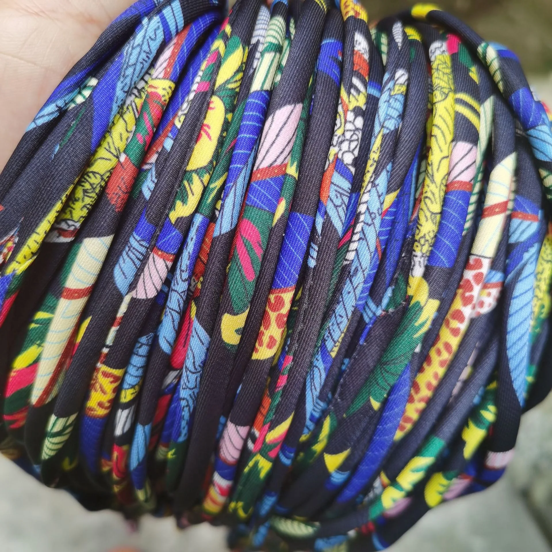1M Length Small Ribbon Gift Box Rope Hand Sewn DIY For Bag