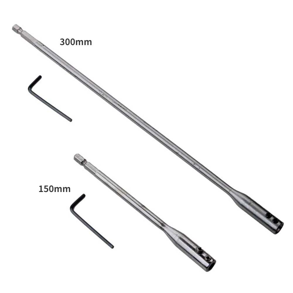 150mm/300mm Sechskantschaft-Verlängerung stangen halter aus legiertem Stahl Schnell spanner Bohrer Schrauben dreher Verlängerung stangen Pleuel
