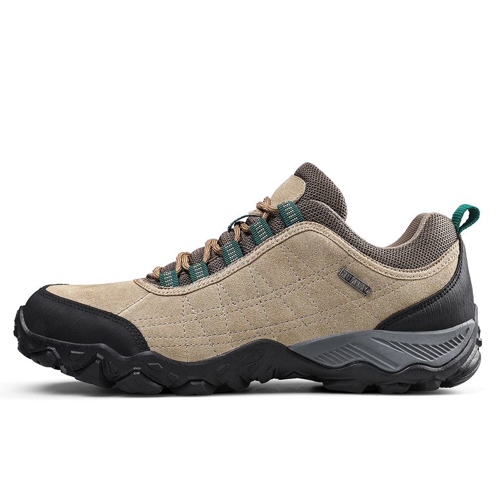 HUMTTO Wanderschuhe Herren Luxus Designer Winter Klettern Trekking Turnschuhe für Männer Leder Outdoor Sport Arbeit Mann Schuhe 110282 A