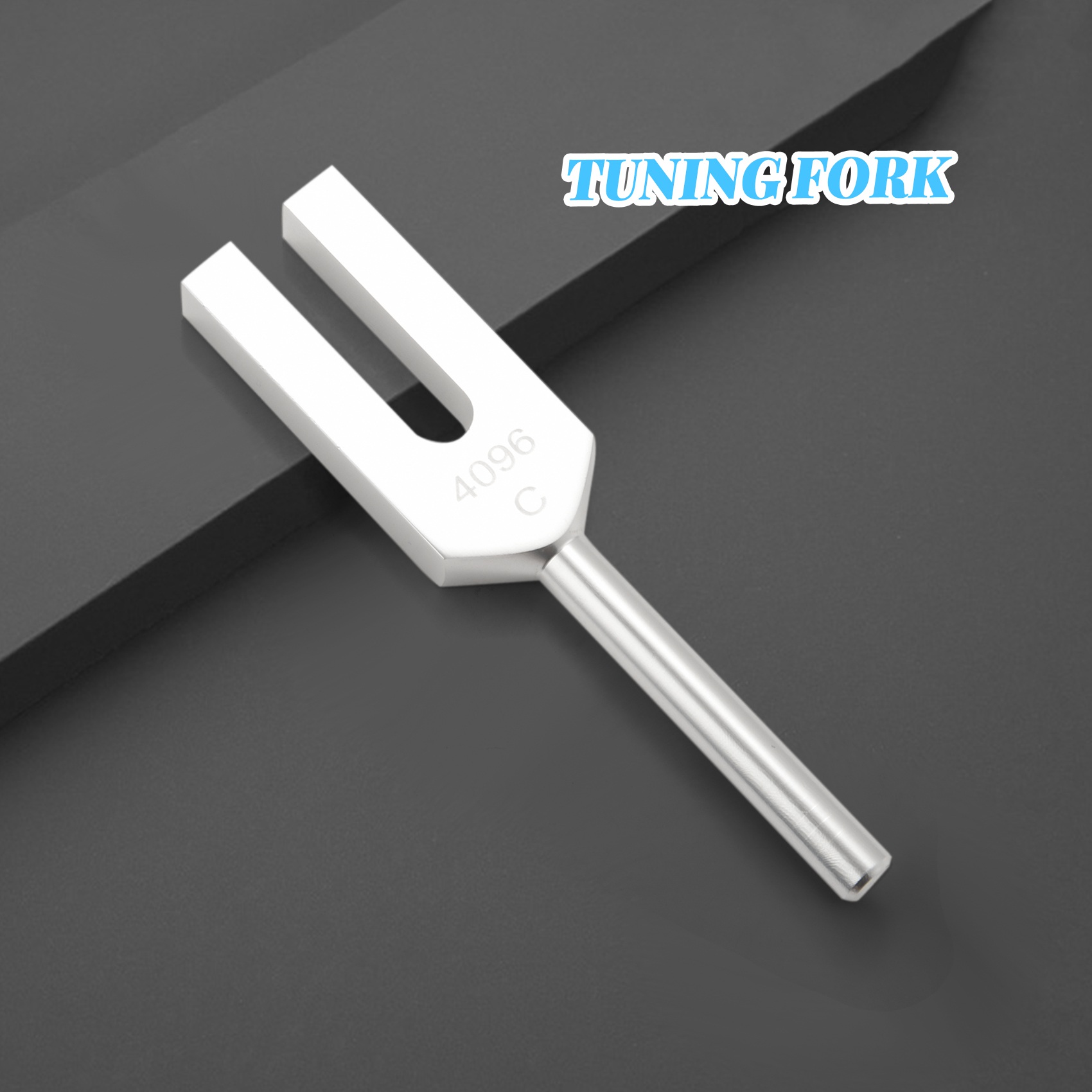 BABQ 4Pcs/Set Aluminum Alloy Angel Crystal Tuning Fork 4096Hz/4160Hz/4225Hz Energy Tuning Fork
