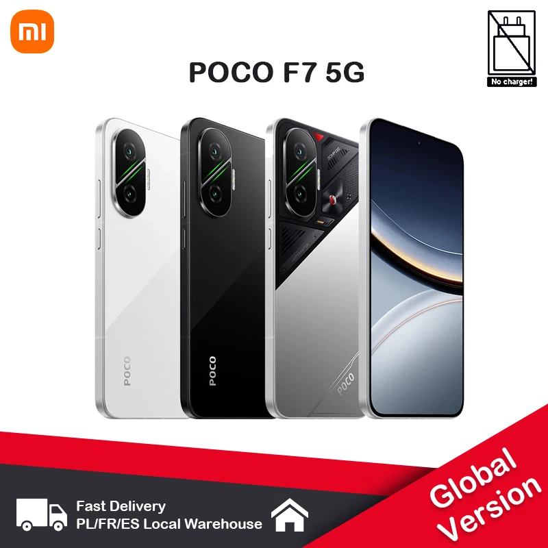 Smartphone POCO F7 5G NFC sans tête de chargement Snapdragon ® Écran 8 Gen4 6500mAh ultra lumineux 6,83" 1,5K