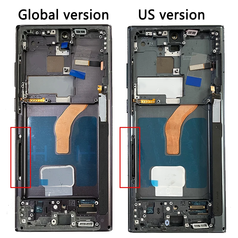 Super AMOLED for Samsung S22 Ultra 5G SM-S908B/DS S908N S908U S908E Lcd Display Touch Screen Digitizer Assembly S22Ultra Display