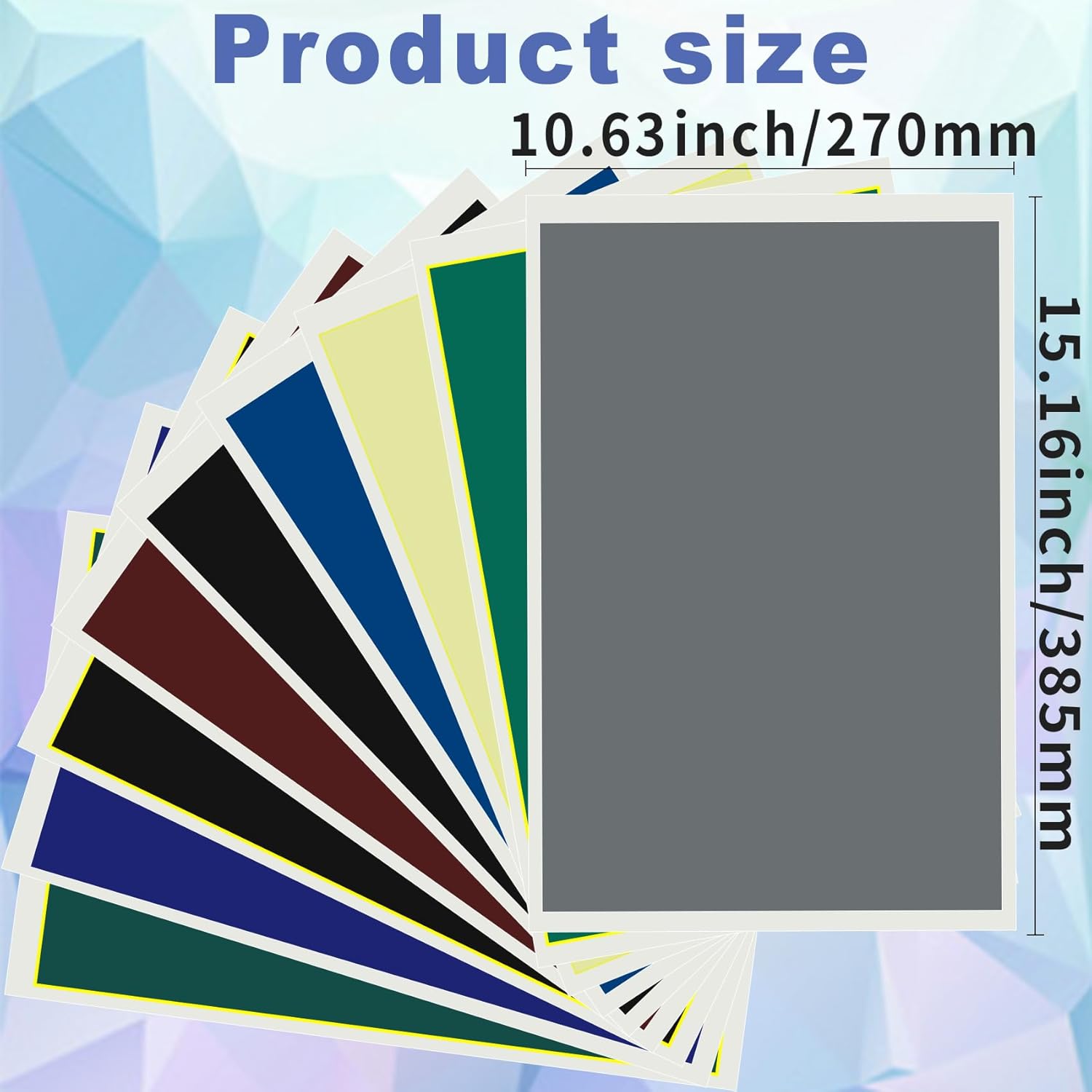 1Pcs 15.3" x 10.4" Laser Engraving Marking Paper for Fiber Laser Marking and Engraving on Metal, Ceramics, Glass