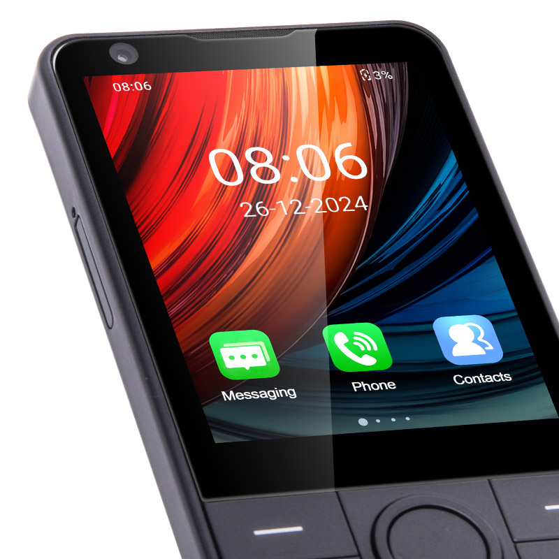 DOOV R77 Pro 4G pantalla táctil inteligente 2,8 "3GB + 32GB Android 5MP cámara Whatsapp teclado multilingüe ruso botón inteligente teléfono