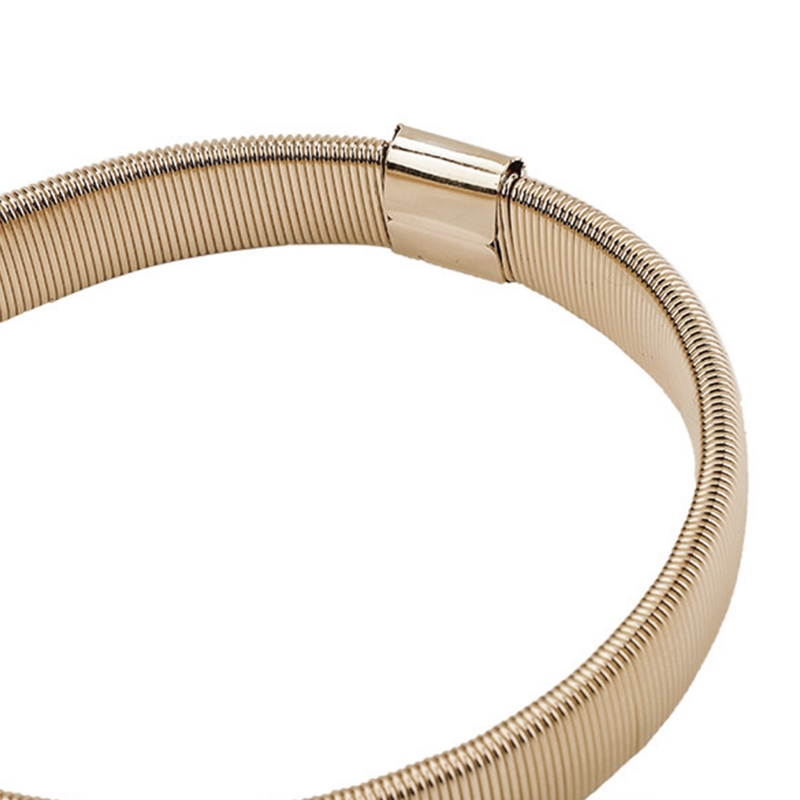 Non-slip Alloy Armband Stretch Garter Shirt Sleeve Holder Unisex Sleeve Holders Bartender Elastic Armband Accessories