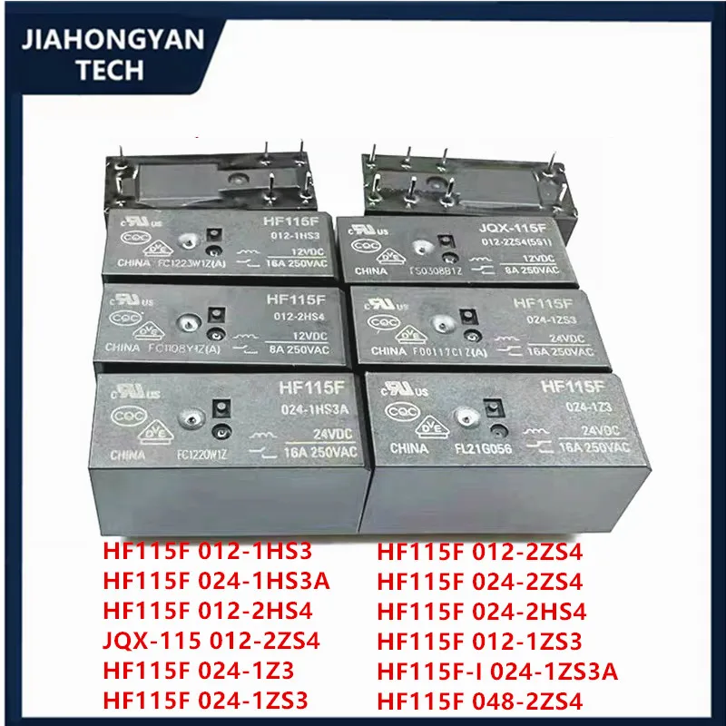2 Stück hf115f 012-1hs3 024-1hs3a 012-2hs4 JQX-115 012-2zs4 hf115f 024-1z3 hf115f 024-1zs3 hf115f 012-2zs4 hf115f 024-2zs4