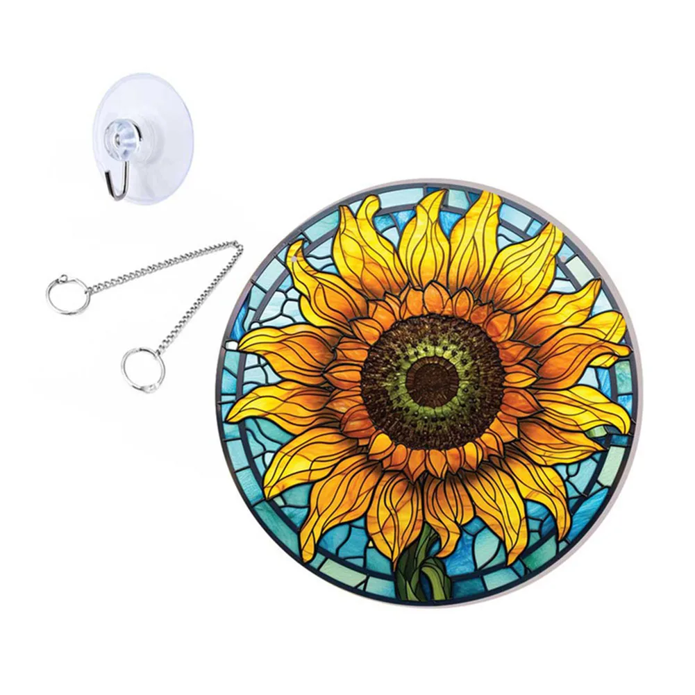 Liontin Akrilik Luar Ruangan Liontin Dekoratif Teras Refleksi Cahaya Indah Mudah Dipasang Ruang Luar Ruangan Warna Cerah