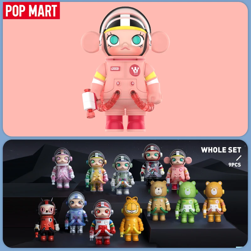 POP MART MEGA SPACE MOLLY 100 % SERIE 3 Mystery Box 1 STÜCK/9 STÜCK POPMART Blind Box Actionfigur Niedliches Spielzeug