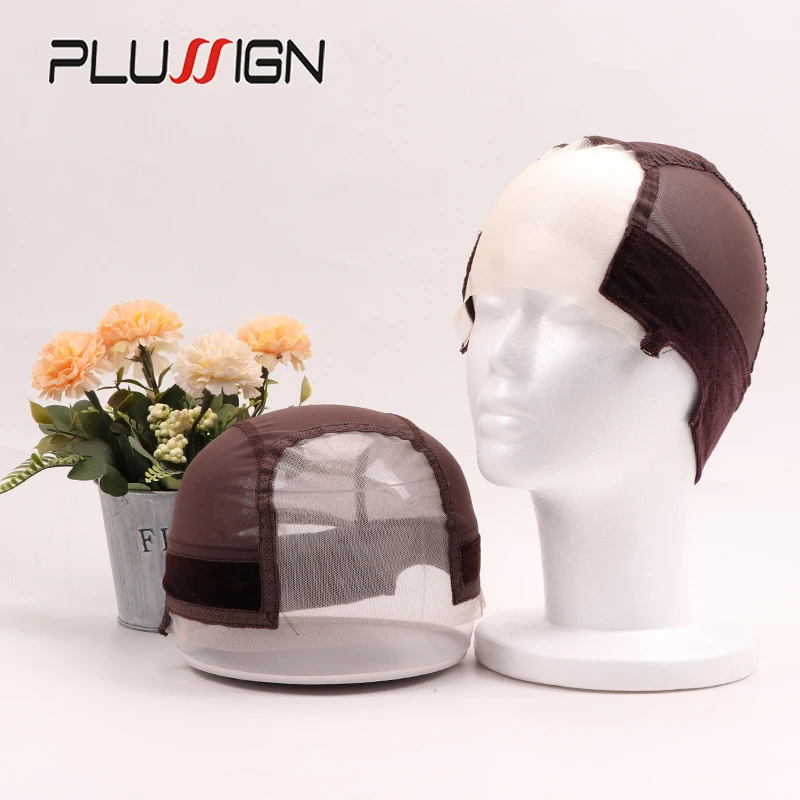 U Part Lace Wig Grip Cap For Women Adjustable Wig Cap With Headband Non-Slip Wig Gripper To Keep Wigs Lace Front In Place