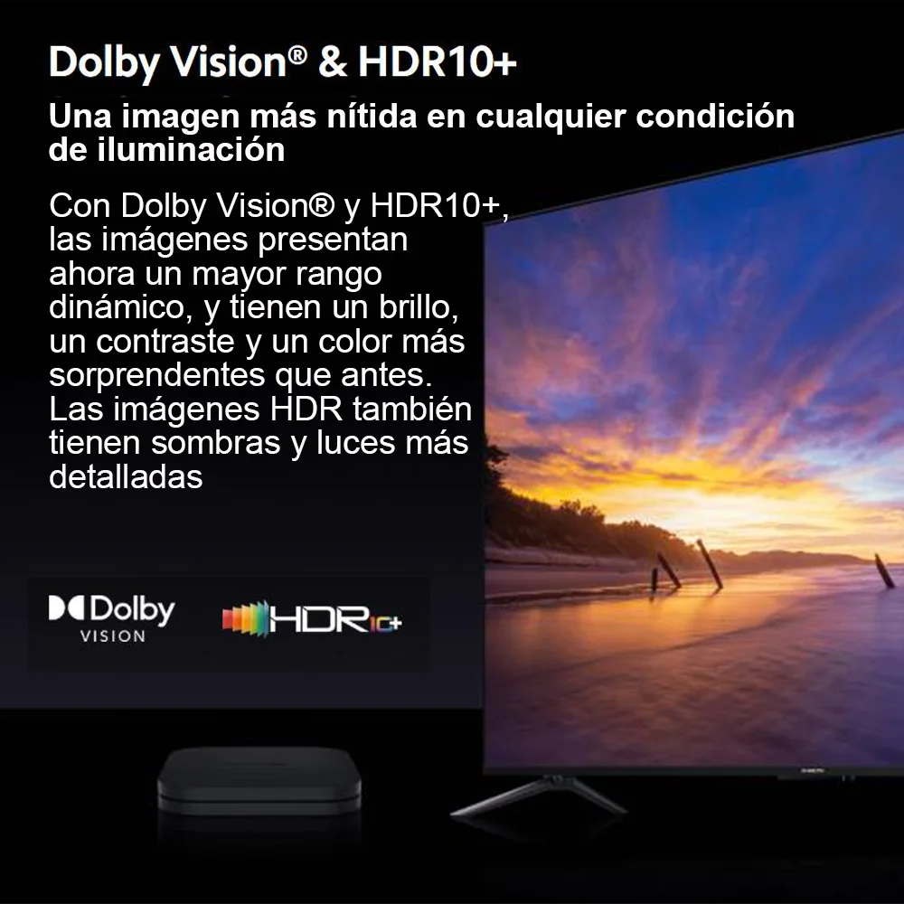 Xiaomi Mi TV Box S 2. Generation Global Version Smart TV Box Media Player 4K Ultra HD BT5.2 2GB 8GB Android Google TV Google Assistant