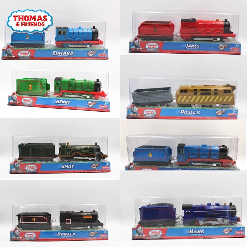 Original Thomas & Friends Trackmaster Train Children Toys for Boys Kid Diecast 1/64 Car Victor Ben Bill James Gordon Edward Gift