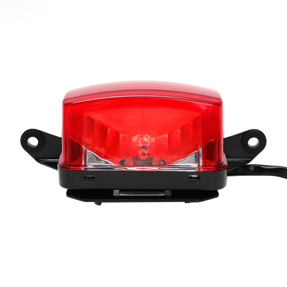 For Yamaha Banshee 350 YFZ350 Breeze 125 YFA1 Warrior 350 YFM350X Grizzly 125 Tail Light With Bracket