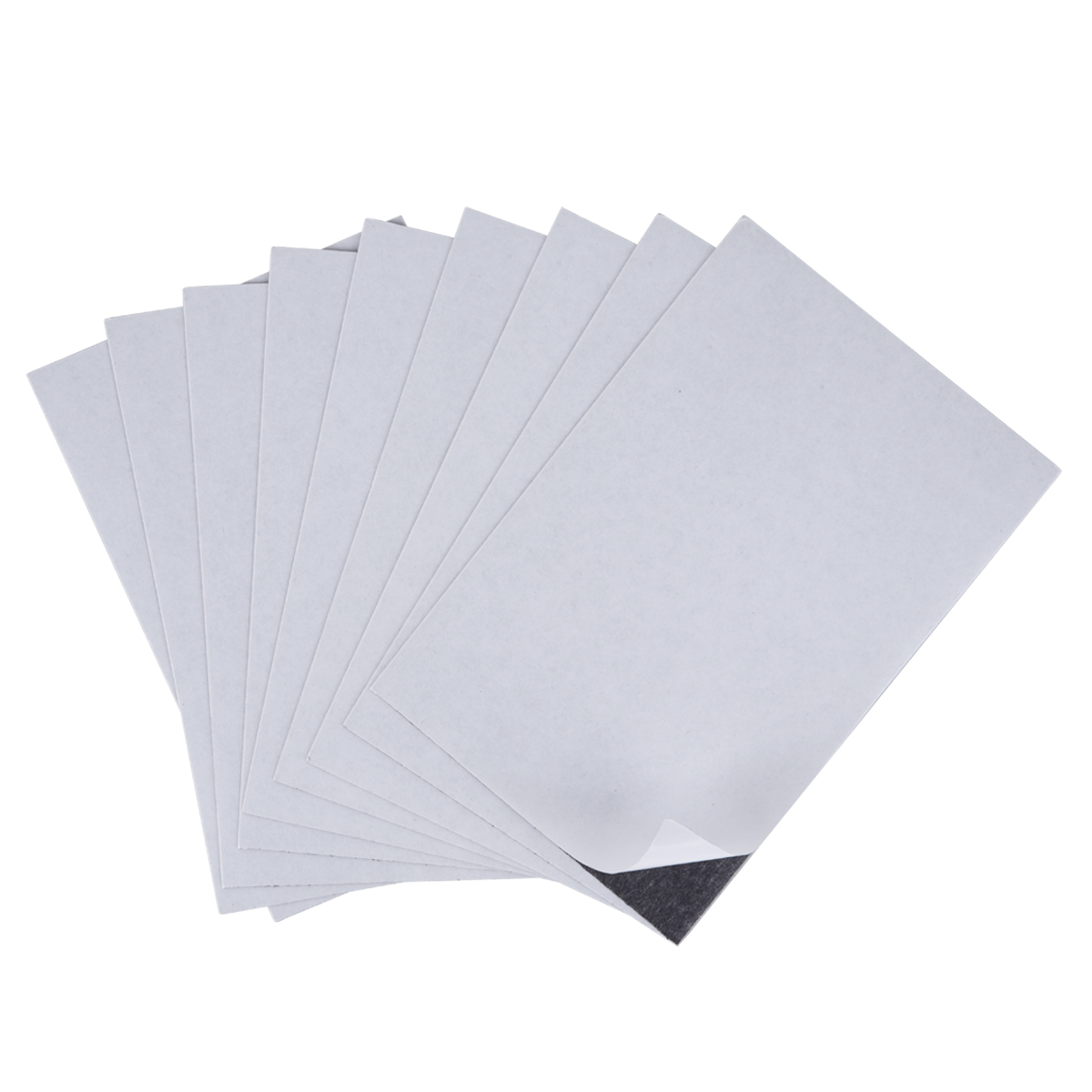 Self-Adhesive Magnetic Sheets Flexible Rubber Magnet for Wall Refrigerator Sticker Photo Metallic Surface Crafts Picture Storage