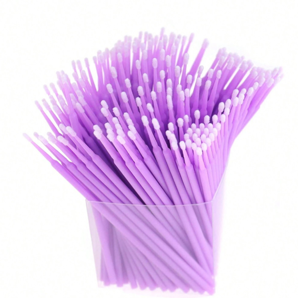 100pcs/Bag Disposable Makeup Brush For Eyelash Extension Brush Eye Black Mascara Brush Eyeliner Lipstick