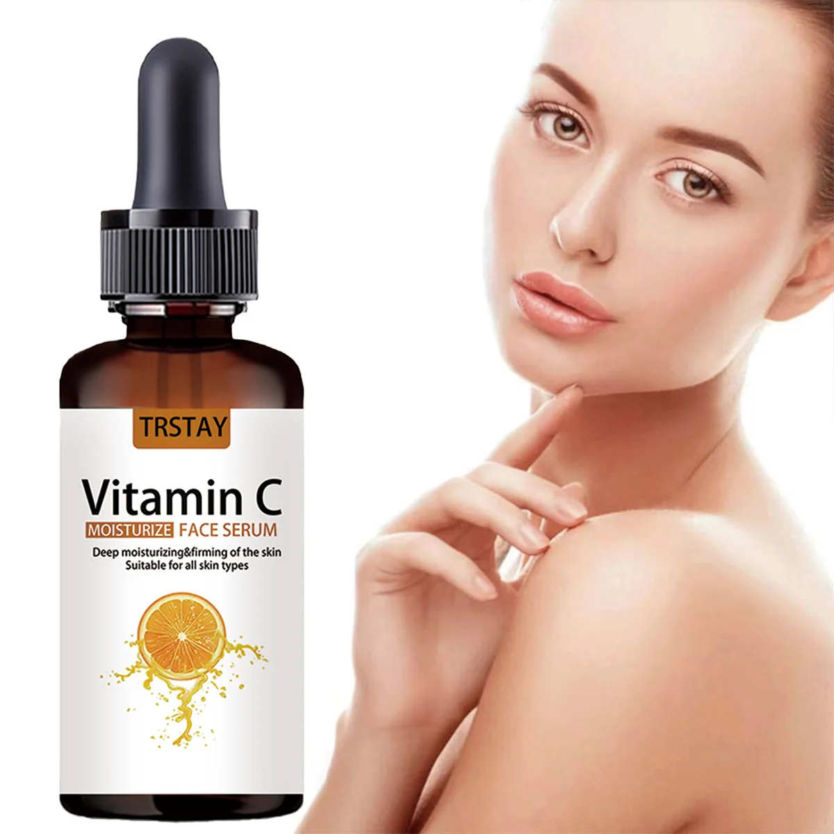 TRSTAY Vitamin C Serum For Face Moisturizing Brightens Skin Repair Smooth Facial Essence Serum Facial Care Skincare Products